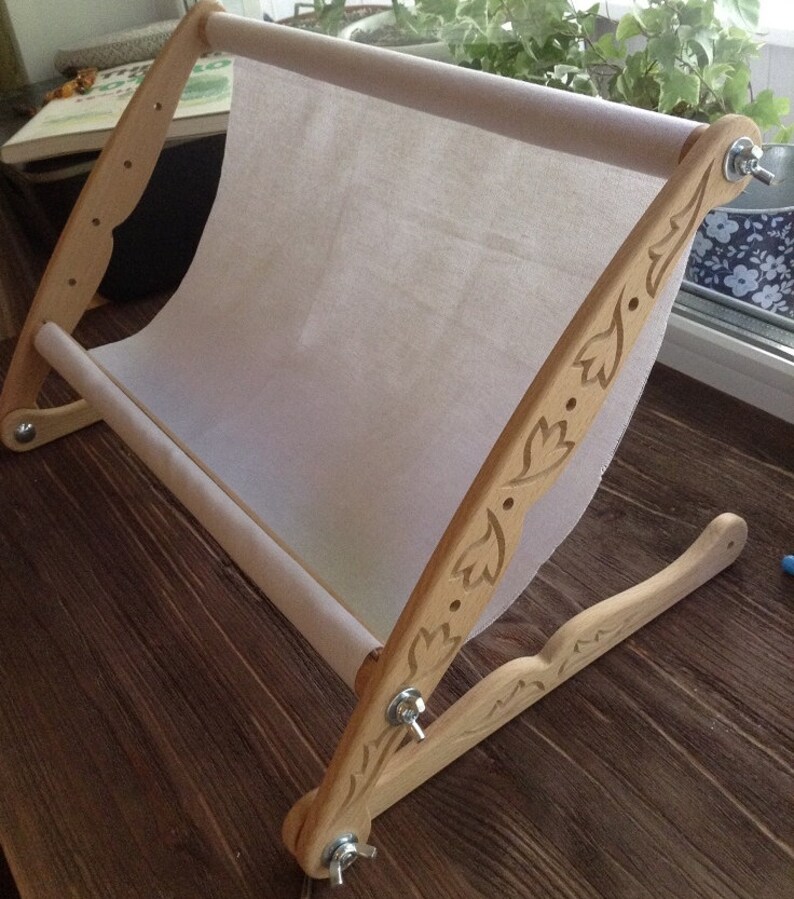 Embroidery hoop stand needlework adjustable lap frame stand  etsy Embroidery hoop stand needlework adjustable lap frame stand  etsy