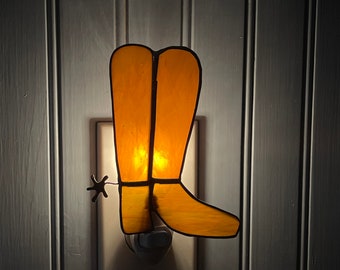 Cowboy Boot Night Light