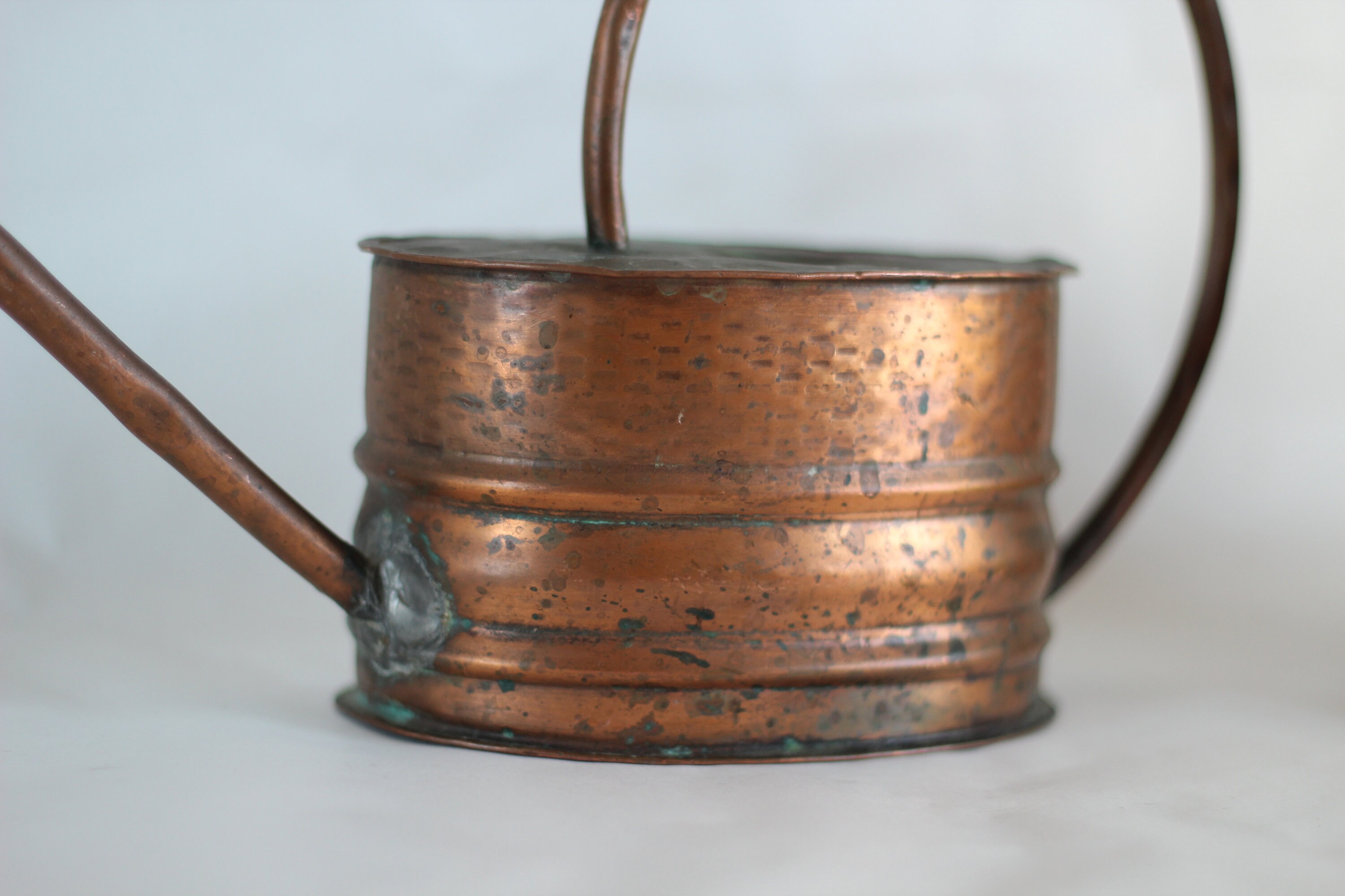 Vintage Handgemachte Kupfer Gießkanne Bonsai Kaktus Gartenarbeit 700 ml