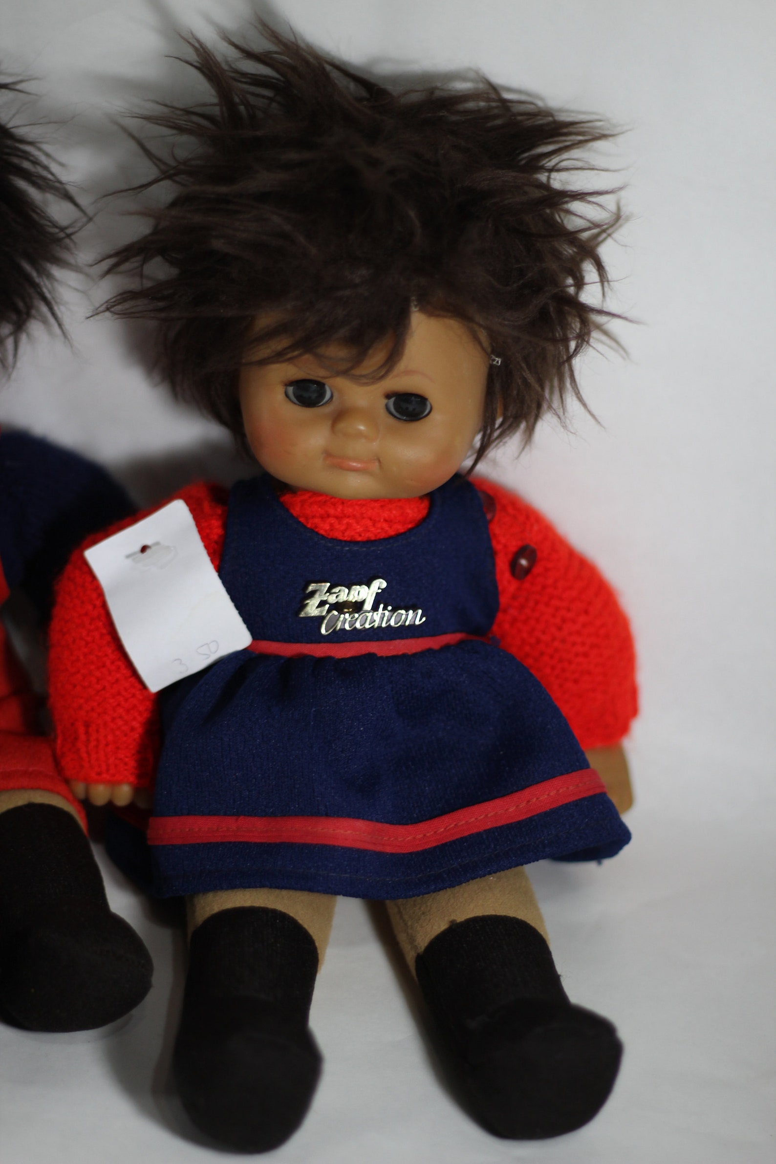 Vintage Zapf Creations Dolls Boy and Girl With Brown Hair and Etsy UK