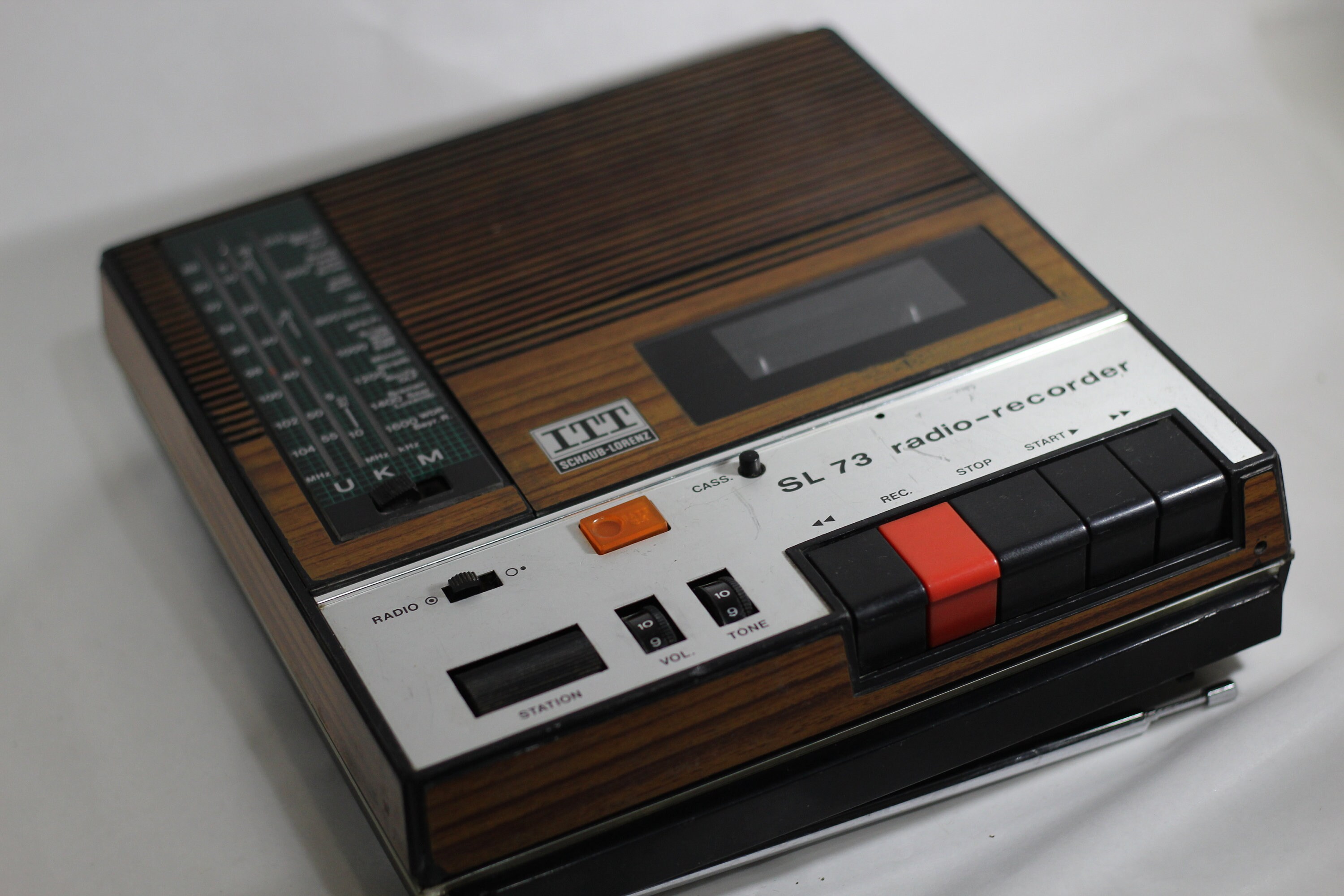 Vintage Schaub Lorenz SL 73 Tape Cassete Recorder and Player Etsy