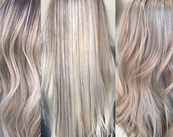 blonde hair streaks
