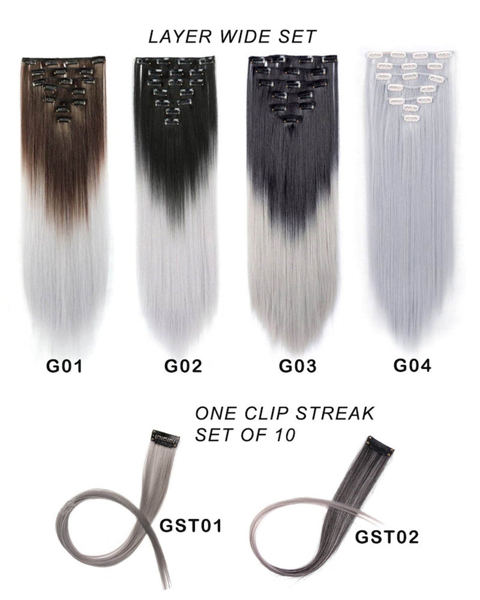 White Hair Extensions Ice Blonde Highlights Snow Nordic White Blonde