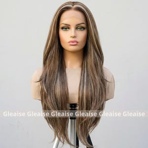 ホワイトヘアエクステンション、アイスブロンドのハイライト、スノー