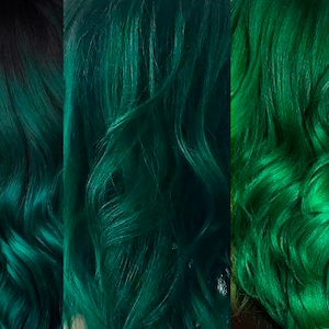 ダークグリーンのヘアエクステンション、エメラルドグリーン、美的、フォレストグリーン、ダークハンター、クリップインヘアストリーク、マーメイド、ハイライト、ファンシーヘア