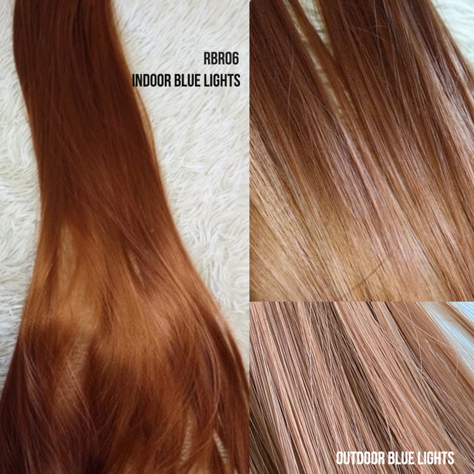 Natural Redhead Clip in Hair Extensions Ginger Hair Red Hair Etsy