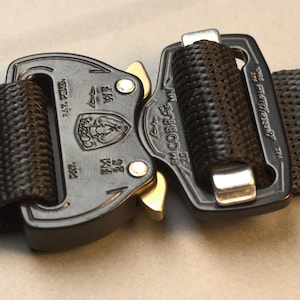 1&#39;&#39; Dyneema belt - Cobra FM Buckle - Made to Order - Made to Measure