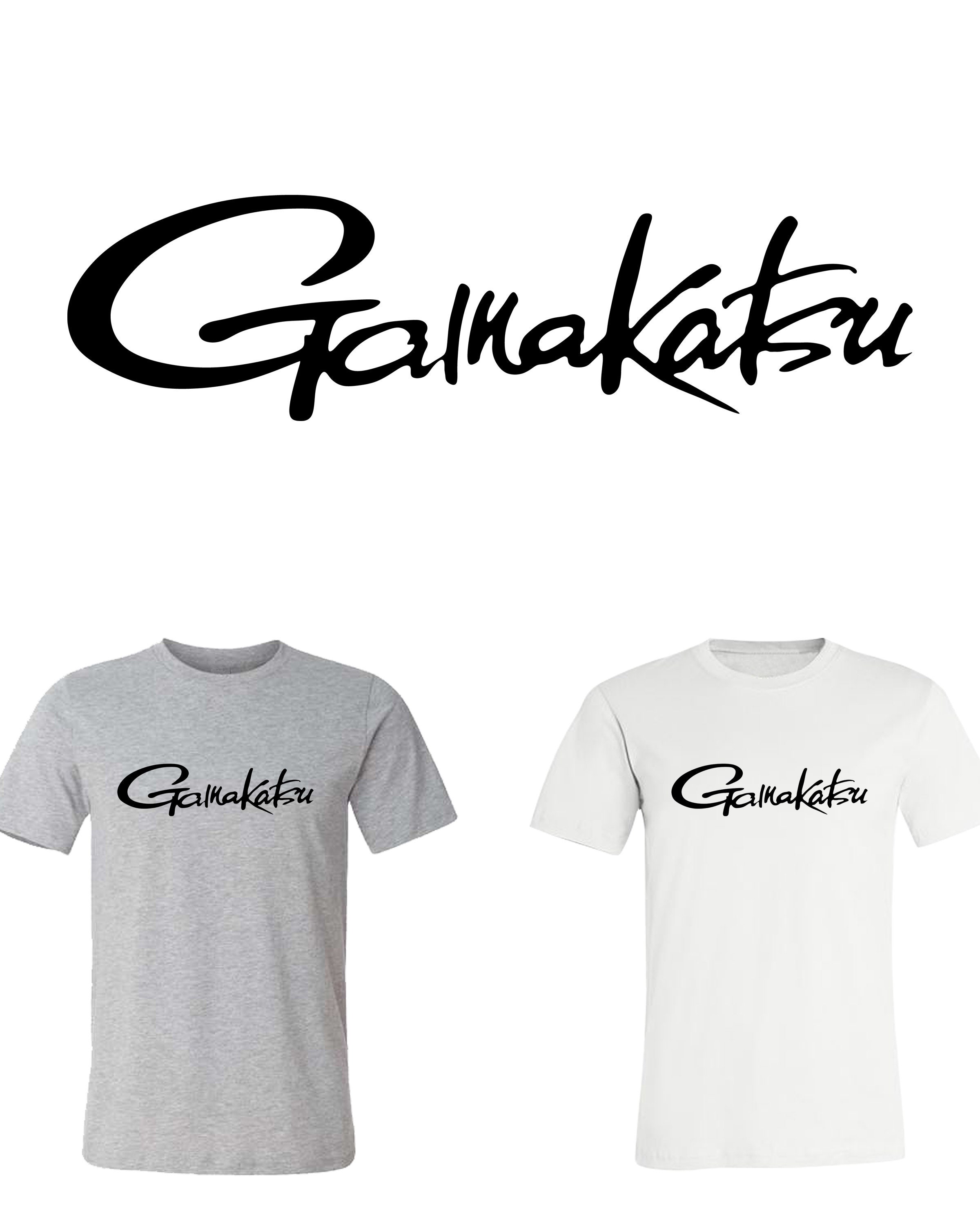 Gamagatsu Hooks Fishing logo Graphic T-Shirts Cotton Tee NEW S-6XL Fast  Ship!
