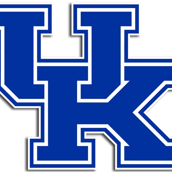 Kentucky Wildcats Logo Sticker / Vinyl Decal 10 sizes