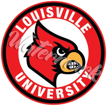 Cloth Hook and Eye 3.5 Dia. NCAA Louisville Cardinals University of Louisville Embroidered Patch | 52317