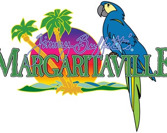 Jimmy Buffett Margaritaville Parrot Sticker / Vinyl Decal 10 Sizes!!