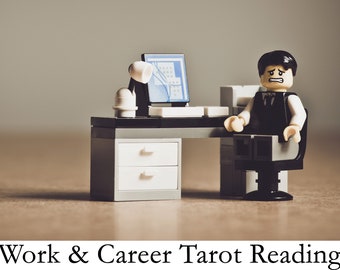 Career Tarot Reading. Work Advice Tarot Reading. Work Stress Psychic Reading. Tarot Card Reading. Fortune Teller Reading.