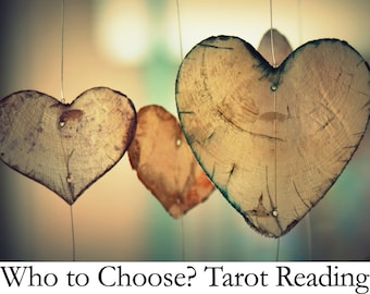 Love Triangle Tarot Reading. Choose Between Two Lovers Romance Psychic Reading. Tarot Card Reading. Fortune Teller Reading.