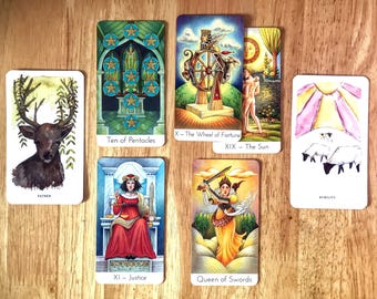 Self Care Tarot Reading, Intuitive Guidance (Clarity & Healing)