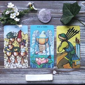 Intuitive Tarot Reading Three Cards Find Guidance from the Cards with a 3 Card Tarot Reading image 3