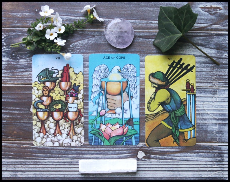 Intuitive Tarot Reading Three Cards Find Guidance from the Cards with a 3 Card Tarot Reading image 3