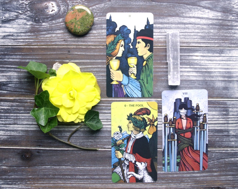 Intuitive Tarot Reading Three Cards Find Guidance from the Cards with a 3 Card Tarot Reading image 5