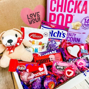 Love You BEARY Much! Candy Gift Box Care Package, Mother's Day, For Her, Gift for Bestie, College Student Long Distance Gift,