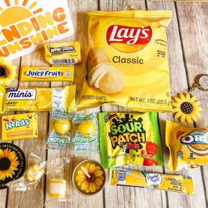 Little Box of Sunshine SUNFLOWER Care Package, Sending Sunshine, Snack Box, Appreciation Gift, Thinking of you image 6