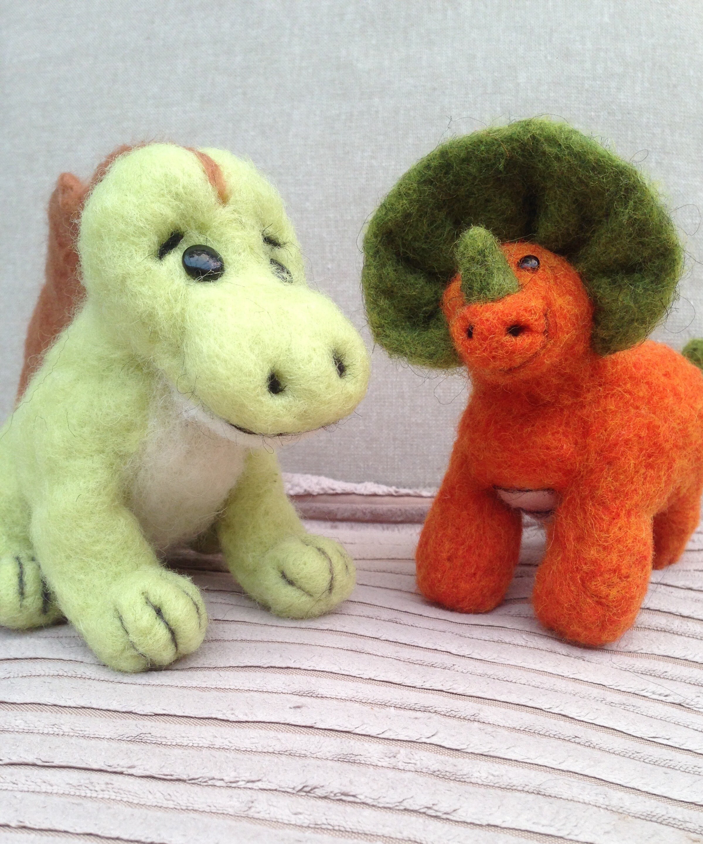 Cute Needle Felted Dinosaur Etsy UK