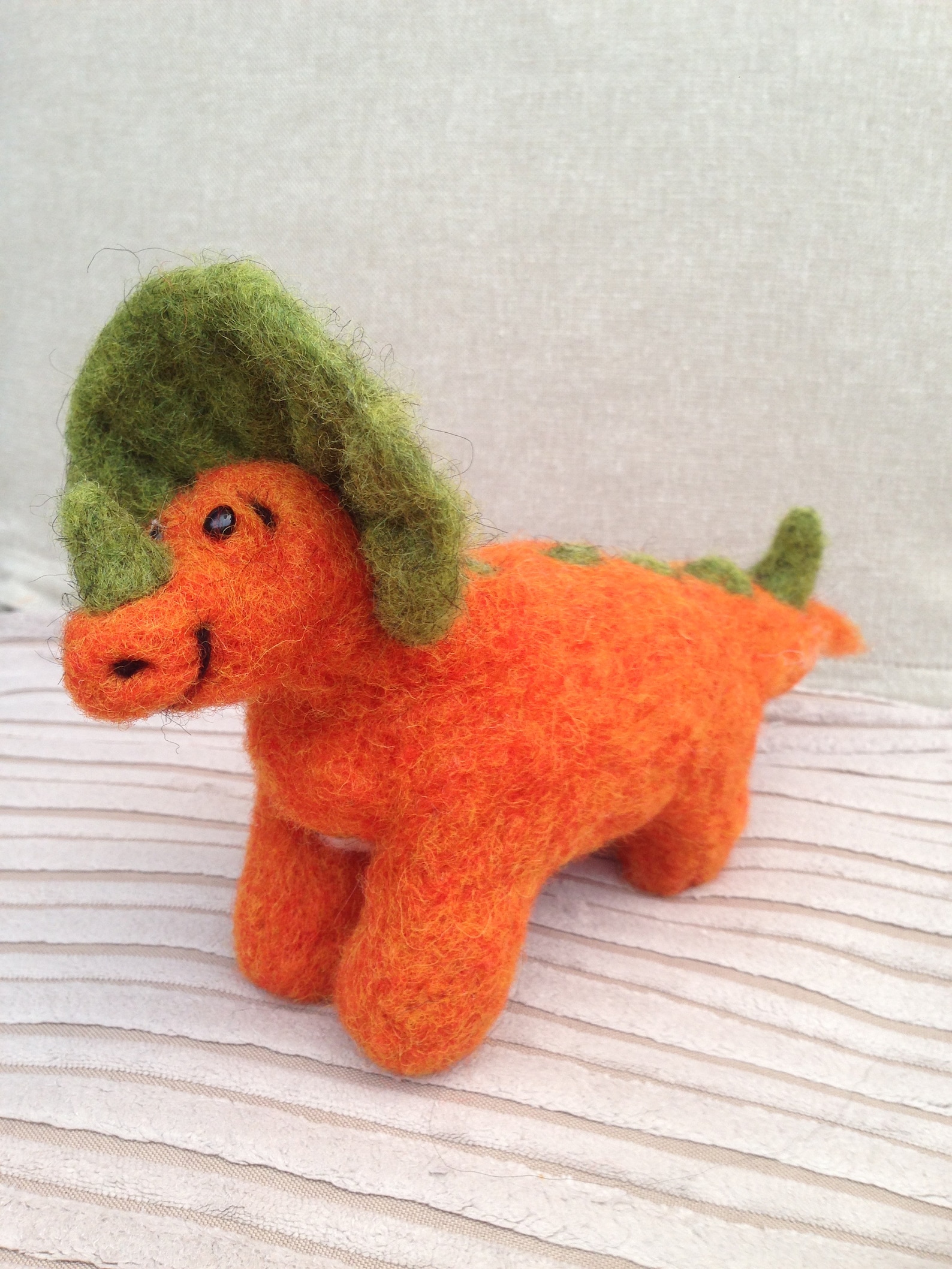 Cute Needle Felted Dinosaur Etsy UK