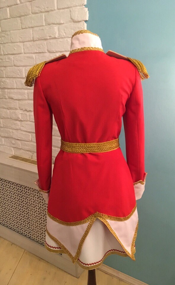The Nutcracker Soldier Costume Nutcracker jacket Toy Etsy