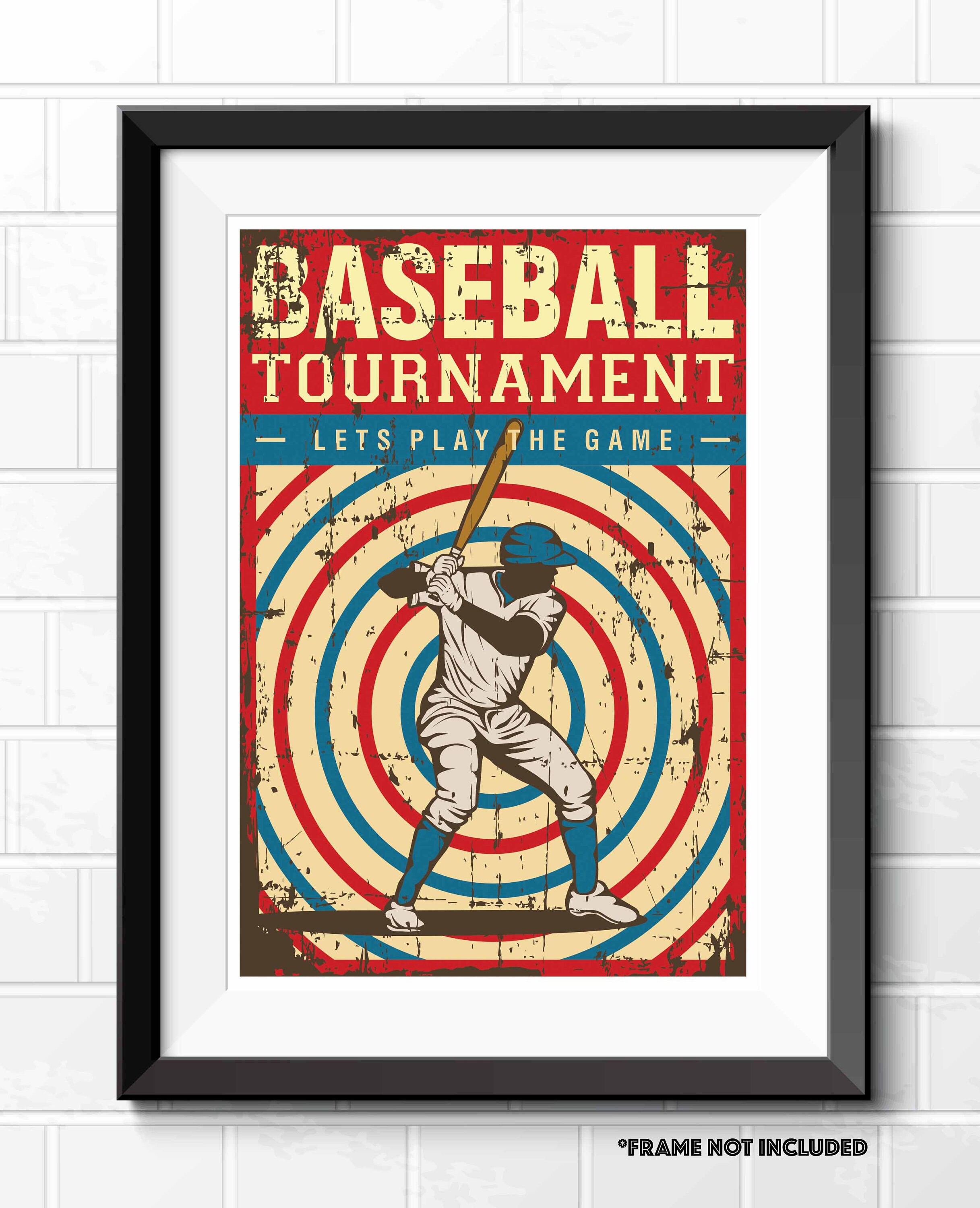 Awesome Retro Sports Pop Art Poster Prints Games Room Fishing Etsy