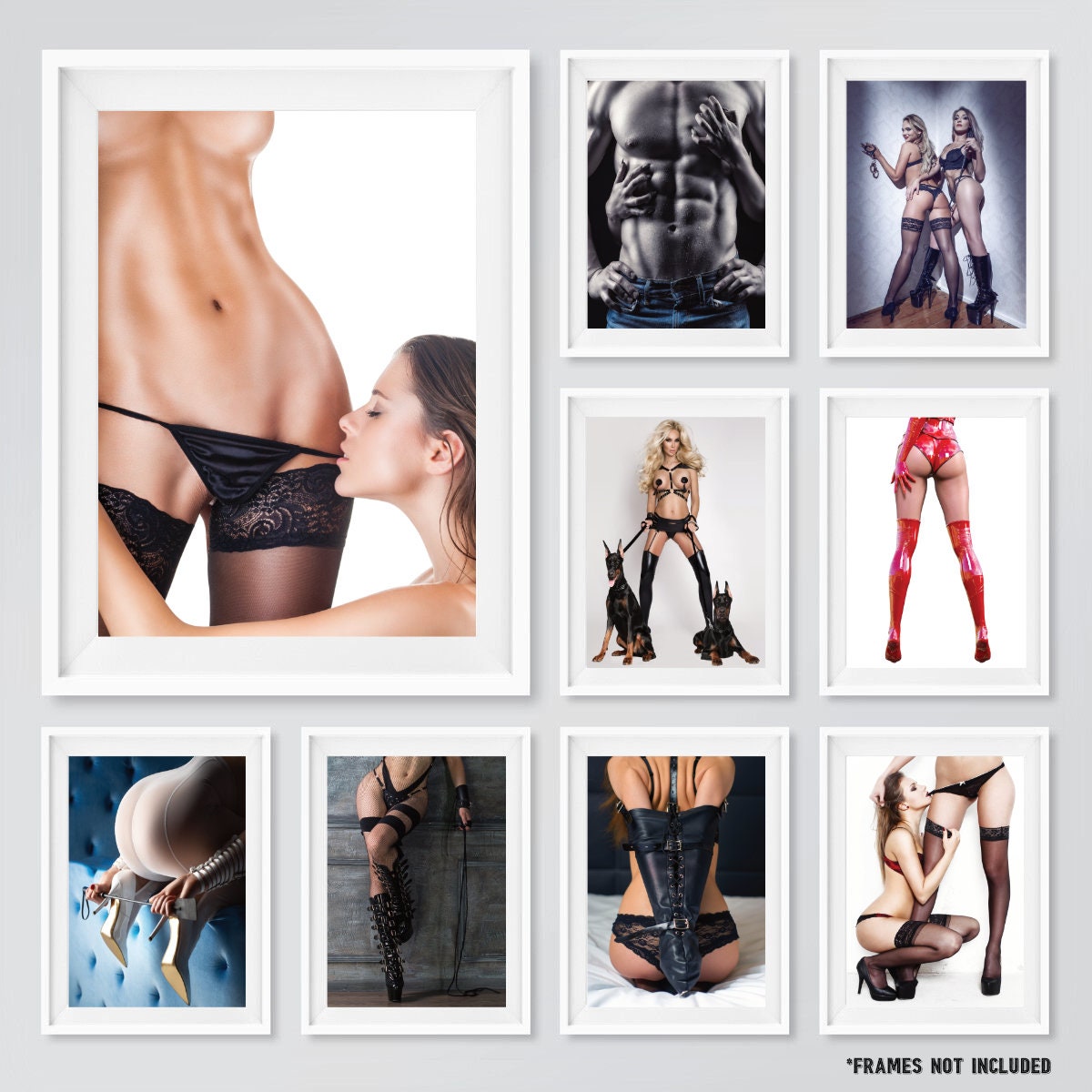 Sexy Erotic BDSM Erotica Fetish Bondage Photo Poster Prints