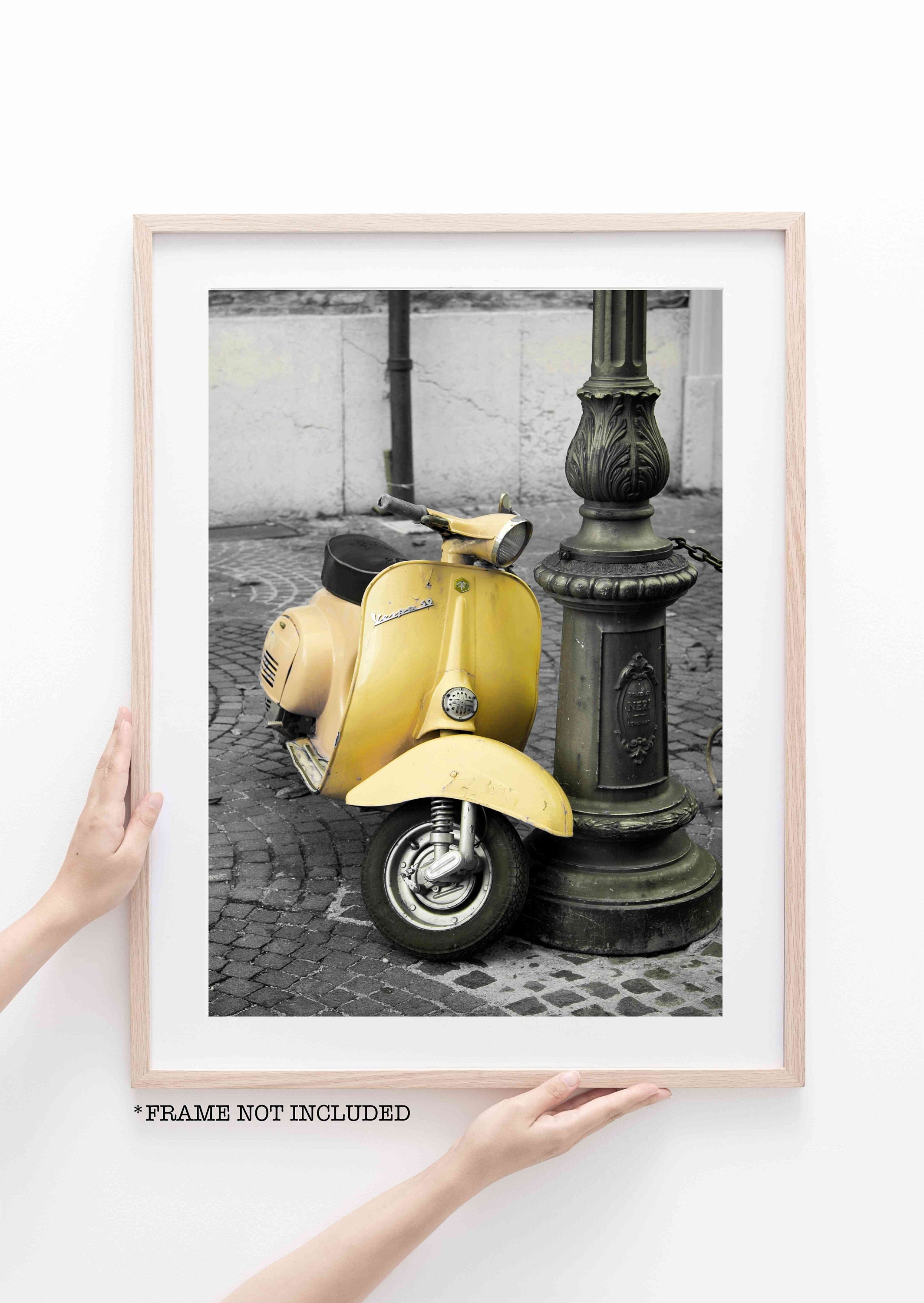 9 Classic Vespa Scooter Art Poster Prints A4 A3 A2 A1 Mods - Etsy UK