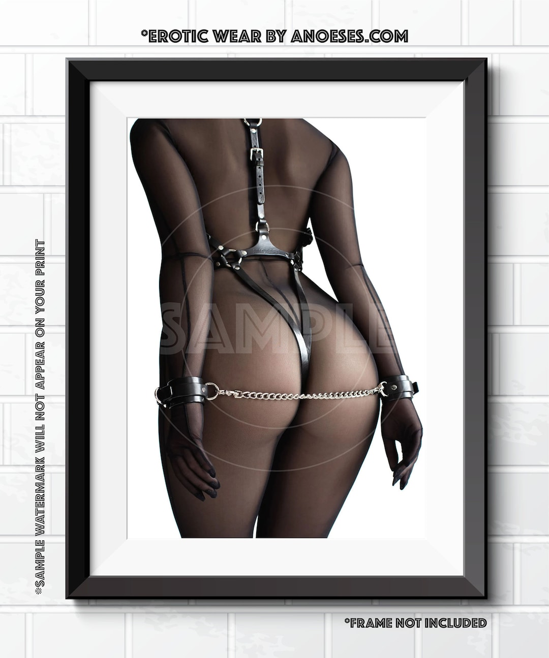 BDSM Erotic Photos Black Bondage Fetish Handcuffs BDSM Sexy
