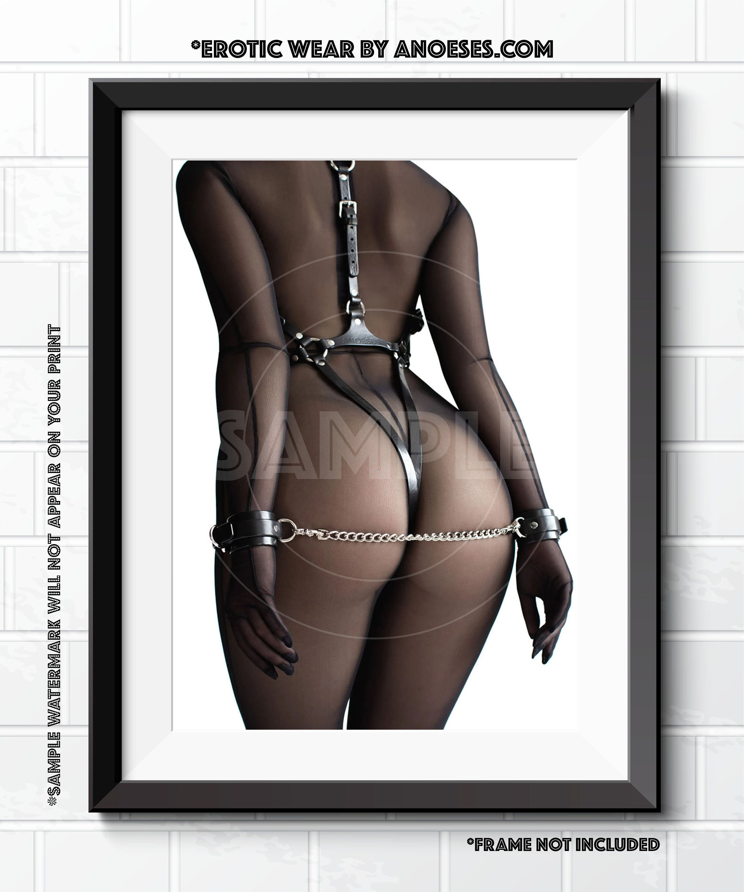 BDSM Erotic Photos Black Bondage Fetish Handcuffs BDSM Sexy Bild Bild