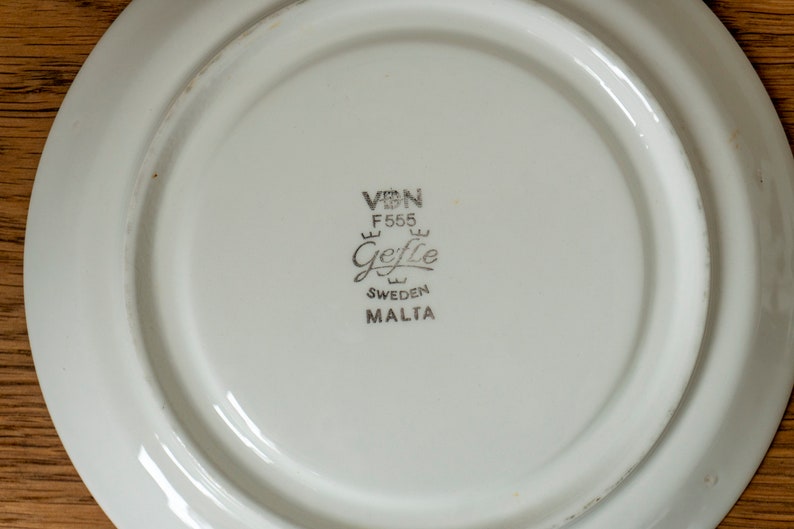 Gefle Malta Tea or Coffee Cups / Scandinavian Mug / Unique Etsy