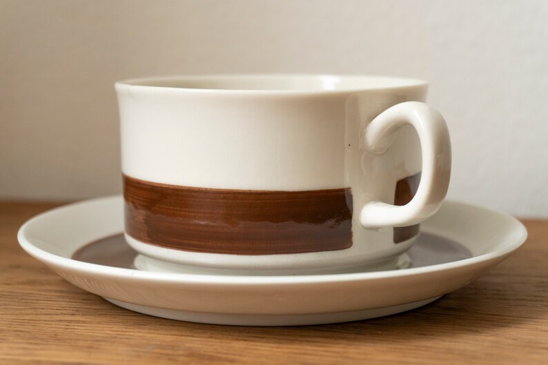 Gefle Malta Tea or Coffee Cups / Scandinavian Mug / Unique Etsy