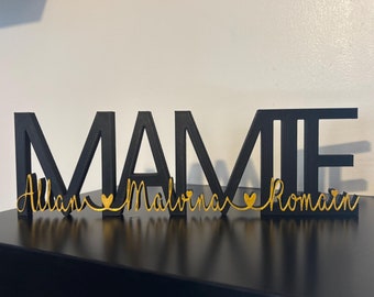 Personalized granny with grandchildren&#39;s first names