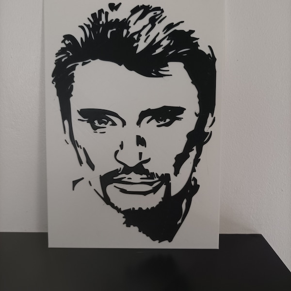 Portrait Johnny Hallyday