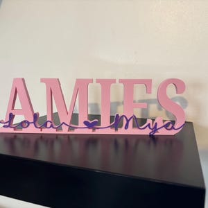Amigos de palabras personalizados