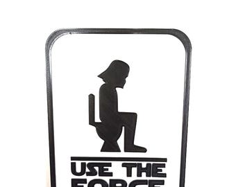 Star Wars themed humorous decoration