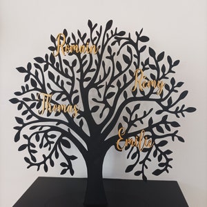 Tree of life on base to personalize 3D image 4