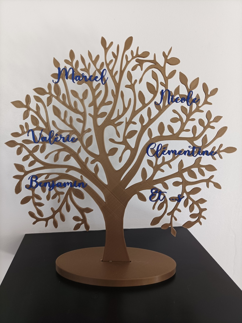 Tree of life on base to personalize 3D image 7