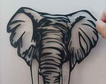 Décoration murale éléphant