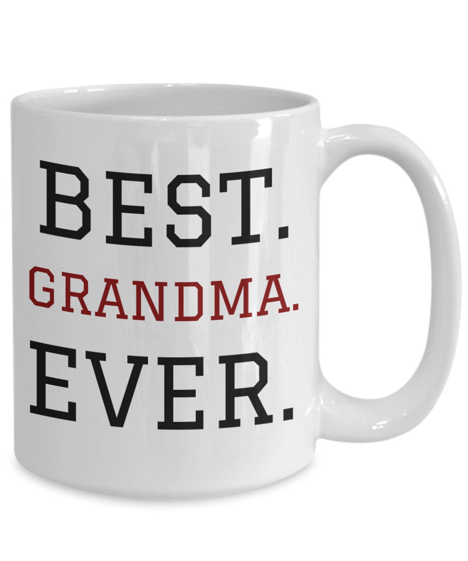 Funny Grandma Mug Best Grandma Ever Coffee Cup Gift for Etsy