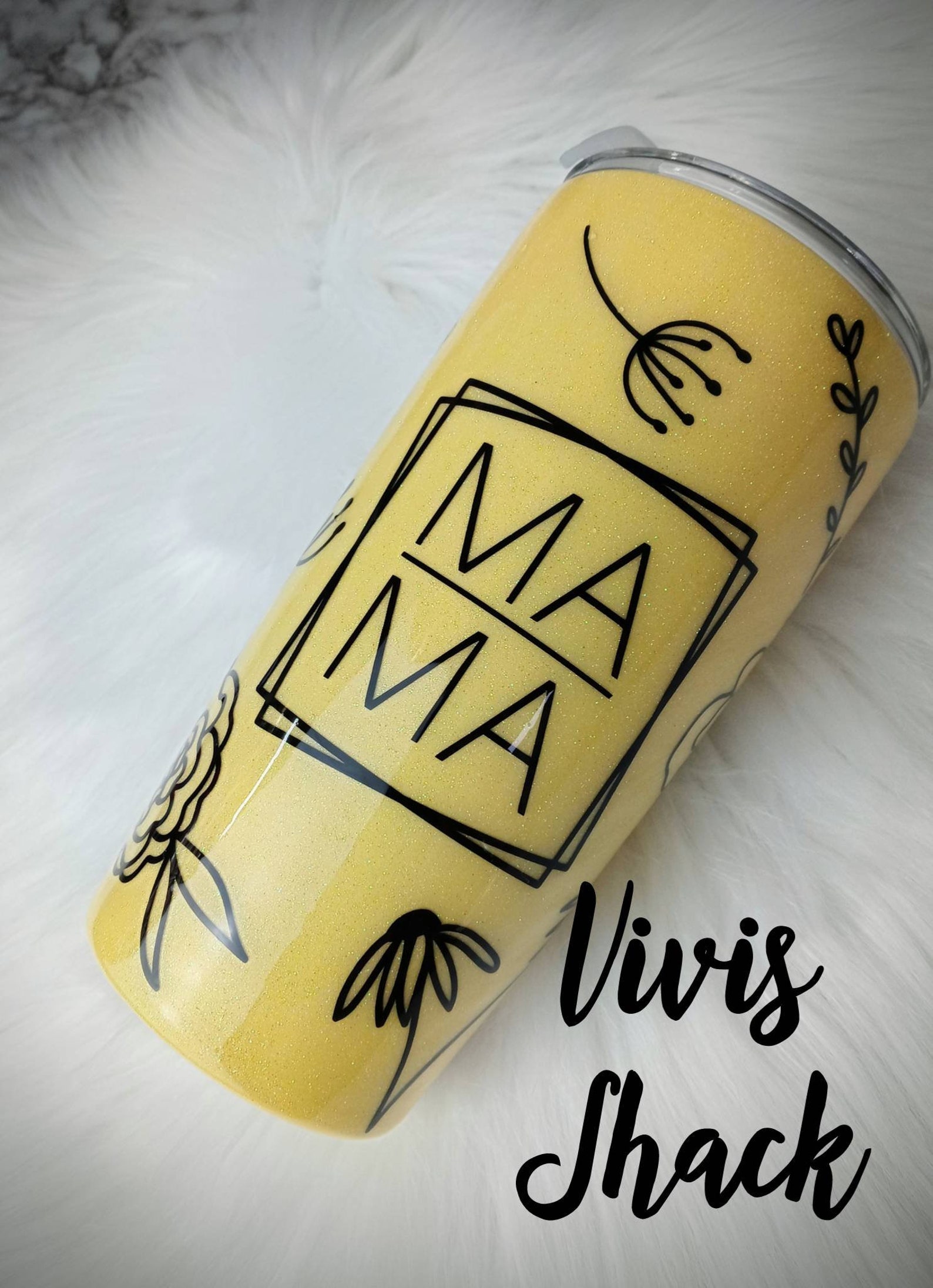 Mama tumbler/floral tumbler/floral mama tumbler/mother tumbler Etsy