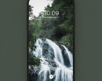Mobile wallpaper Waterfalls in the Philippines