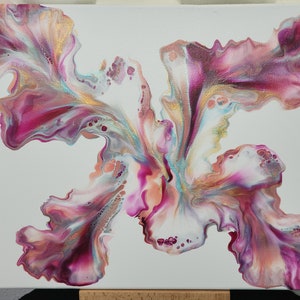 Liquid art painting