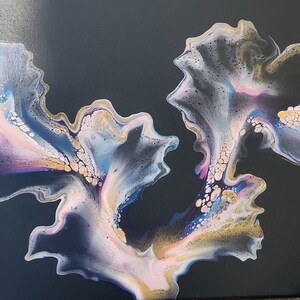 Liquid art painting