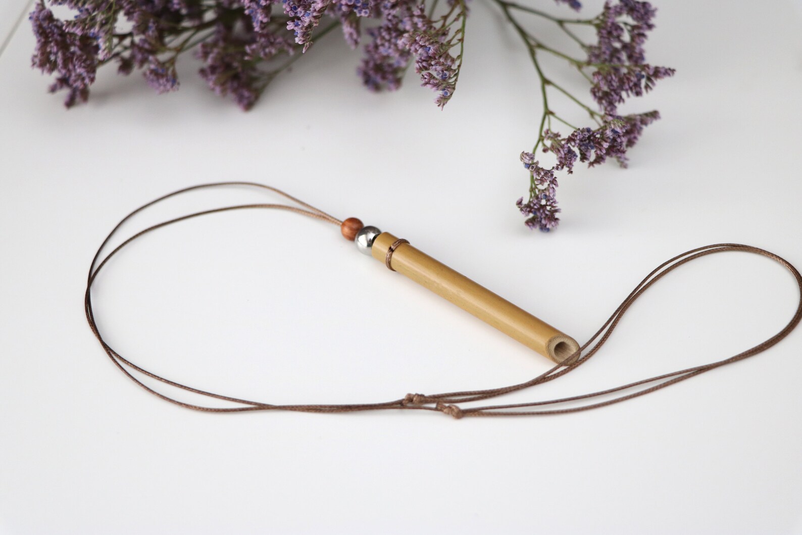 mindful breathing necklace