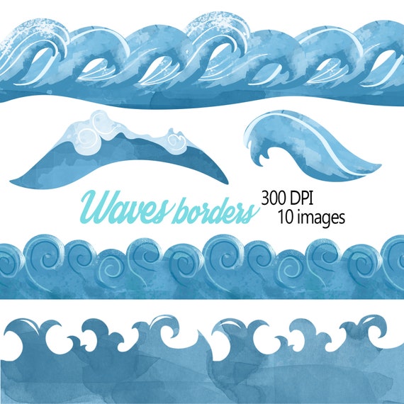 clipart water waves