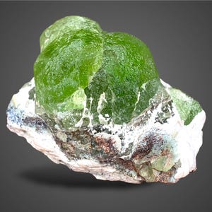 Kohistan Pakistan Peridot Specimen: Natural Green Crystal Healing Stone