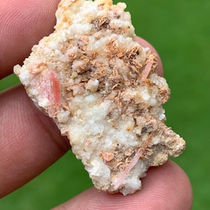 10.8 Gram Vayrynenite Specimen, Ultra Rare Vayrynenite, Natural Vayrynenite Mineral Specimen, Pink Color Vayrynenite Gemstone from Pakistan