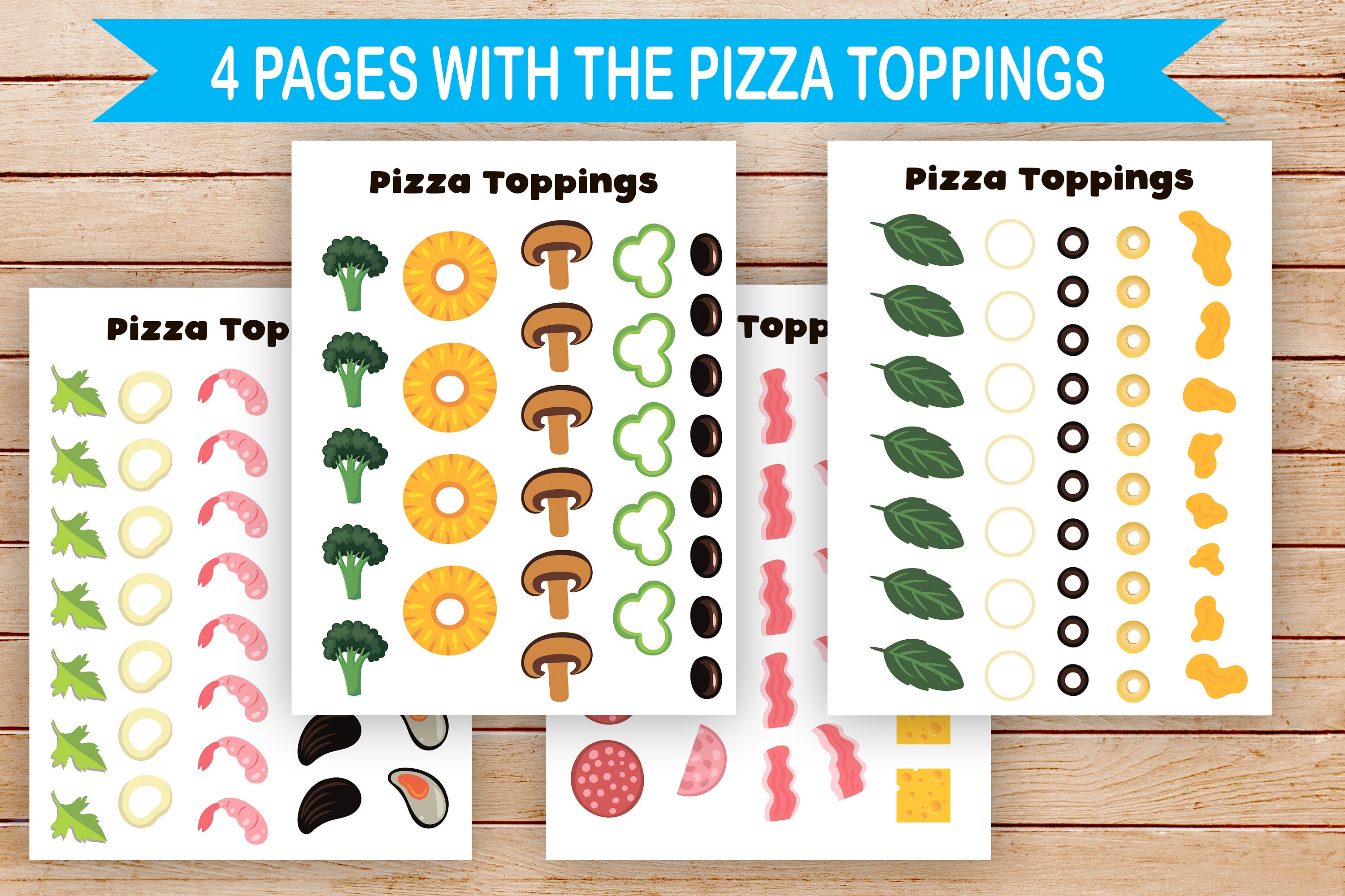 Pizza Party Creat Your Own Pizza Game Game Template Pizza -  Portugal